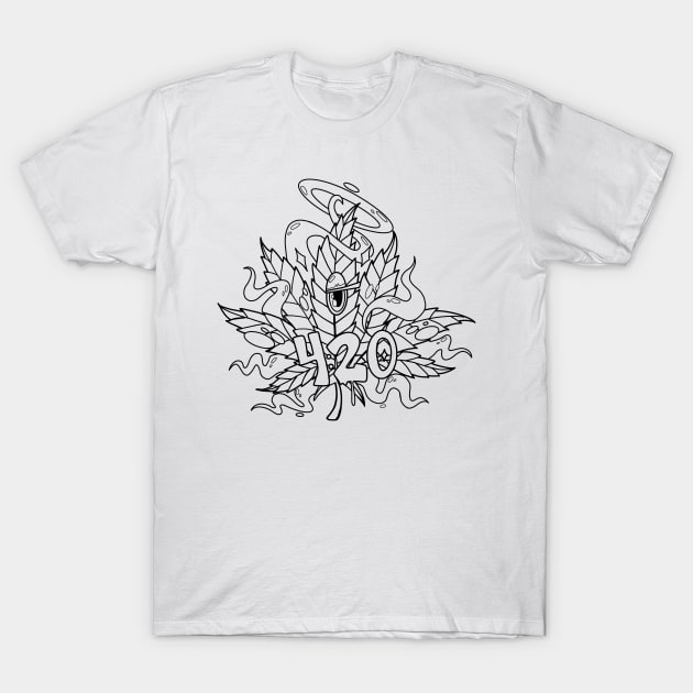 4:20 T-Shirt by Razym